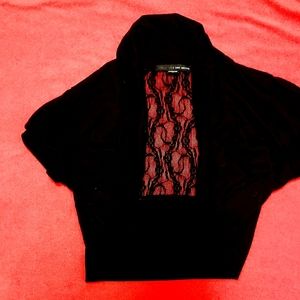BRAND NEW Sm 2 Look Amazing Laced Back Crop Sweater Top